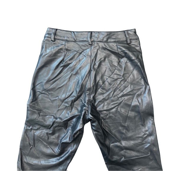 Topshop - Leather Moto Pants Leggings NWOT - Picture 10 of 13